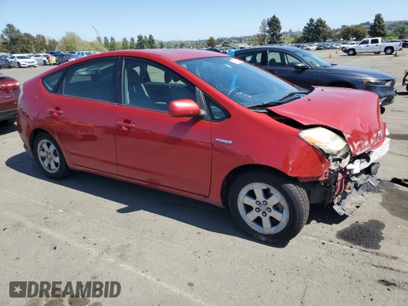 2007 Toyota Prius with VIN JTDKB20U977613382, listed as a Copart auction lot 53869485 with 240,235 mi miles and Salvage Title. Bid and sale history available at carsss.com. Image 4.