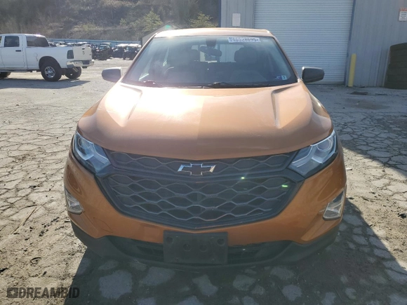 2019 Chevrolet Equinox LS with VIN 2GNAXHEV8K6108774, listed as a Copart auction lot 46528695 with 76,128 mi miles and Salvage Title. Bid and sale history available at carsss.com. Image 5.