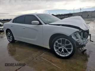 2022 Dodge Charger SXT with VIN 2C3CDXBG6NH166941, listed as a Copart auction lot 54659165 with 26,409 mi miles and Salvage Title. Bid and sale history available at DreamBid. Image 4.