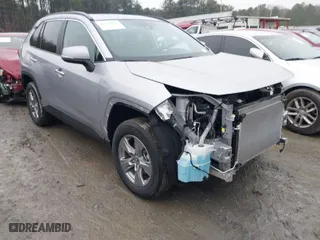 2024 Toyota RAV4 XLE with VIN 2T3W1RFV0RC288093, listed as a IAAI auction lot 41430013 with 8,220 mi miles. Bid and sale history available at carsss.com. Image 1.