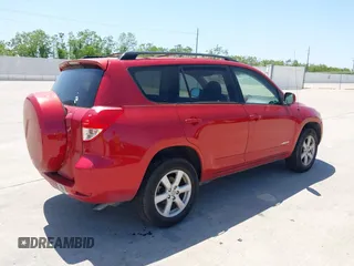 2007 Toyota RAV4 Limited with VIN JTMZK31V775011796, listed as a IAAI auction lot 42007942 with 217,450 mi miles. Bid and sale history available at carsss.com. Image 4.