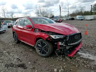 2023 Infiniti QX50 Sport with VIN 3PCAJ5FB8PF115450, listed as a Copart auction lot 44619754 with 29,605 mi miles and Salvage Title. Bid and sale history available at DreamBid. Image 11.
