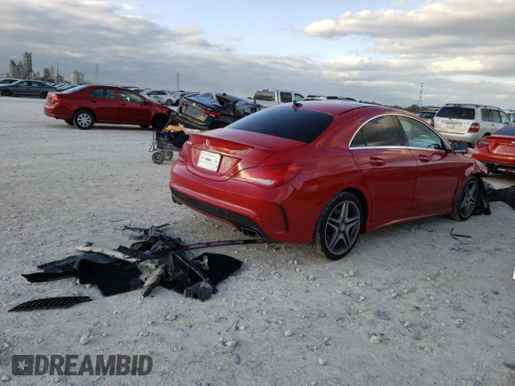 2016 Mercedes-Benz CLA with VIN WDDSJ4EB8GN378464, listed as a Copart auction lot 67068052 with 68,283 mi miles. Bid and sale history available at carsss.com. Image 4.