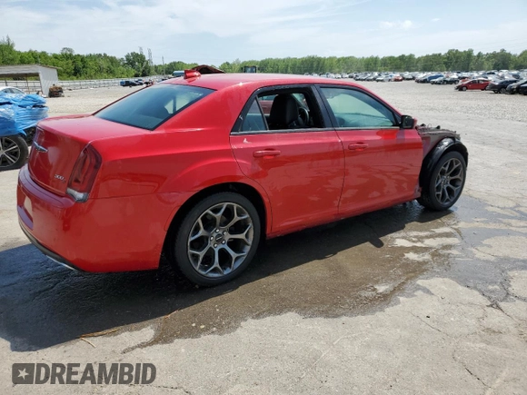 2015 Chrysler 300 S with VIN 2C3CCABG4FH868001, listed as a Copart auction lot 53680455 with 44,283 mi miles and Salvage Title. Bid and sale history available at DreamBid. Image 3.