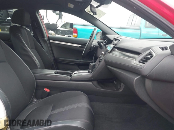 2019 Honda Civic Sport with VIN 2HGFC2F80KH538093, listed as a IAAI auction lot 42093863 with 63,349 mi miles and . Bid and sale history available at DreamBid. Image 5.