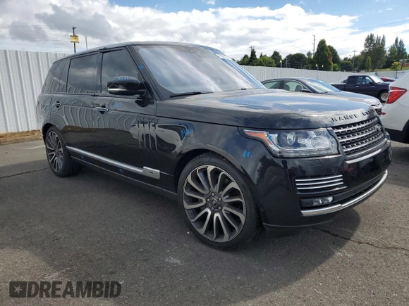 2017 Land Rover Range Rover with VIN SALGV5FE0HA328694, listed as a Copart auction lot 71303274 with 85,303 mi miles and Salvage title. Bid and sale history available at DreamBid. Image 4.