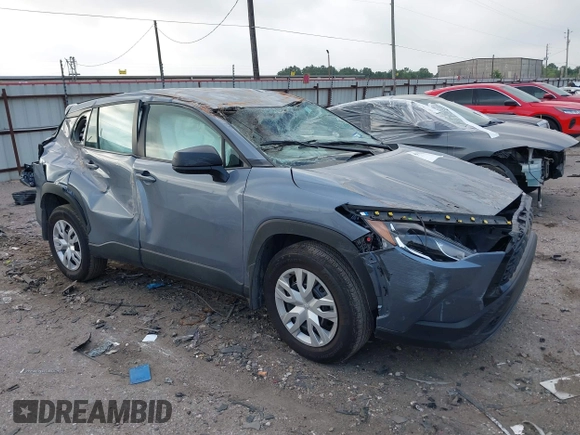 2025 Toyota Corolla Cross L с VIN 7MUAAAAG0SV123032, выставлен на аукционе IAAI как лот 42292755 с пробегом Не указан миль и . История ставок и продаж доступна на DreamBid. Изображение 1.