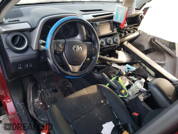 2018 Toyota RAV4 LE with VIN 2T3BFREVXJW821118, listed as a Copart auction lot 46302585 with Not Provided miles and Salvage Title. Bid and sale history available at DreamBid. Image 8.
