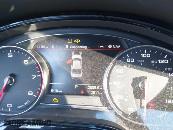 2018 Audi A8 L with VIN WAU44AFD7JN000598, listed as a IAAI auction lot 41313616 with 112,811 mi miles. Bid and sale history available at carsss.com. Image 15.