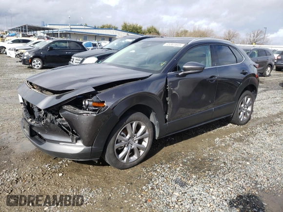 2021 Mazda CX-30 Premium with VIN 3MVDMBDM2MM233751, listed as a Copart auction lot 45361605 with 66,387 mi miles and Salvage Title. Bid and sale history available at DreamBid. Image 1.