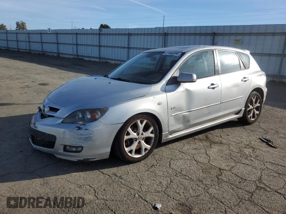 2008 Mazda 3 s GT *Ltd Avail* with VIN JM1BK344381806843, listed as a Copart auction lot 87468284 with 190,144 mi miles and Salvage Title. Bid and sale history available at carsss.com. Image 1.