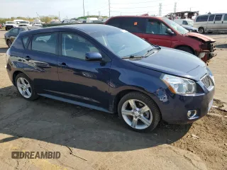 2009 Pontiac Vibe w/1SB with VIN 5Y2SP67029Z464784, listed as a Copart auction lot 75817904 with 117,560 mi miles and Clean Title. Bid and sale history available at carsss.com. Image 4.
