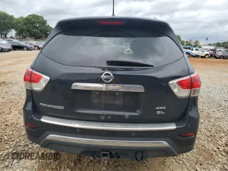 2015 Nissan Pathfinder Platinum with VIN 5N1AR2MM1FC601911, listed as a Copart auction lot 59238095 with 222,680 mi miles and Salvage title. Bid and sale history available at DreamBid. Image 6.
