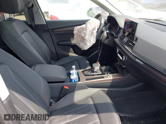 2023 Audi Q5 Premium with VIN WA1ABAFY2P2001869, listed as a IAAI auction lot 42401337 with 25,256 mi miles and . Bid and sale history available at DreamBid. Image 5.