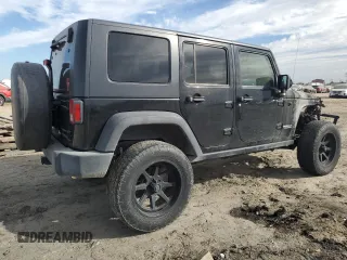 2010 Jeep Wrangler Unlimited Rubicon with VIN 1J4HA6H19AL192027, listed as a Copart auction lot 47499715 with Not provided miles and Non repairable. Bid and sale history available at DreamBid. Image 3.