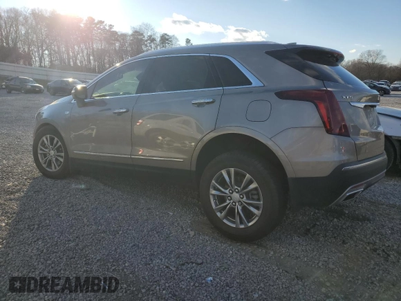 2023 Cadillac XT5 FWD Premium Luxury with VIN 1GYKNCRS6PZ108977, listed as a Copart auction lot 87249294 with 0 mi miles and Salvage Title. Bid and sale history available at carsss.com. Image 2.