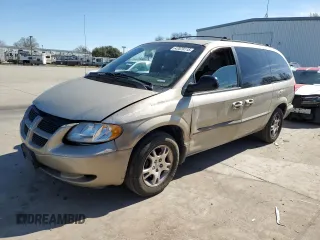 2002 Dodge Caravan EX z VIN 2B8GP74L92R615402, wystawiony jako Copart lot #47079115 z przebiegiem 158 723 mil mil oraz Szkoda całkowita • Salvage title. Historia ofert i sprzedaży dostępna na DreamBid. Obrazek 1.