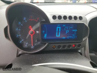 2013 Chevrolet Sonic LT with VIN 1G1JC5SH1D4221495, listed as a Copart auction lot 48190305 with 129,437 mi miles and Salvage Title. Bid and sale history available at carsss.com. Image 9.