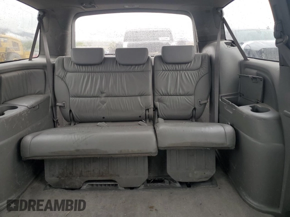 2008 Honda Odyssey EX-L with VIN 5FNRL38628B414581, listed as a Copart auction lot 52548104 with 236,692 mi miles and Salvage Title. Bid and sale history available at DreamBid. Image 10.