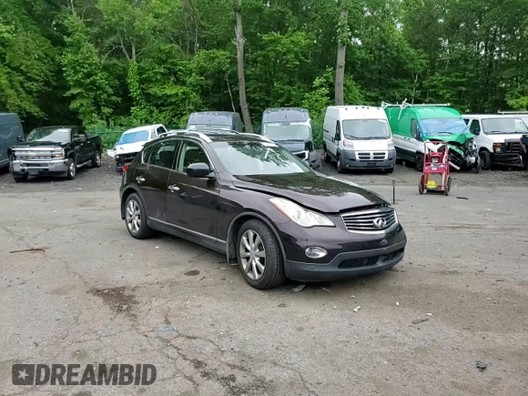 2010 Infiniti EX Journey z VIN JN1AJ0HR4AM754326, wystawiony jako Copart lot #58850875 z przebiegiem Nie podano mil oraz Szkoda całkowita • Salvage title. Historia ofert i sprzedaży dostępna na DreamBid. Obrazek 14.