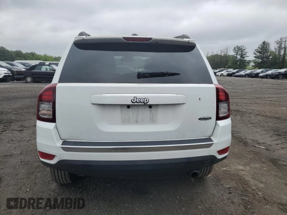 2017 Jeep Compass High Altitude with VIN 1C4NJCEB6HD186937, listed as a Copart auction lot 57953105 with 190,876 mi miles and Salvage title. Bid and sale history available at DreamBid. Image 6.