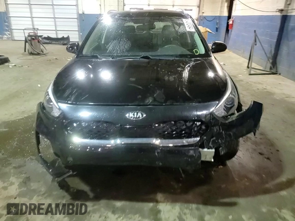 2021 Kia Niro LX with VIN KNDCB3LC1M5486275, listed as a Copart auction lot 84012494 with 25,425 mi miles and Salvage Title. Bid and sale history available at carsss.com. Image 14.