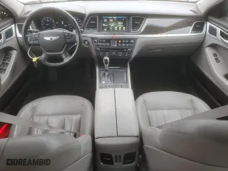 2016 Hyundai Genesis 3.8L with VIN KMHGN4JE2GU127753, listed as a Copart auction lot 45014325 with 110,869 mi miles and Salvage Title. Bid and sale history available at carsss.com. Image 8.