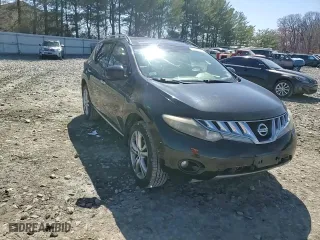 2009 Nissan Murano LE with VIN JN8AZ18W29W113536, listed as a Copart auction lot 49544265 with 192,695 mi miles and Salvage Title. Bid and sale history available at carsss.com. Image 12.
