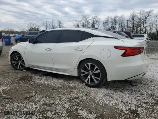 2017 Nissan Maxima Platinum with VIN 1N4AA6AP6HC381708, listed as a Copart auction lot 52283805 with 55,683 mi miles and Salvage Title. Bid and sale history available at carsss.com. Image 2.