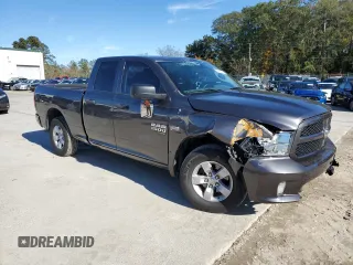 2019 Ram 1500 Classic Tradesman with VIN 1C6RR6FT7KS702106, listed as a Copart auction lot 80469244 with 64,971 mi miles and Salvage Title. Bid and sale history available at carsss.com. Image 4.