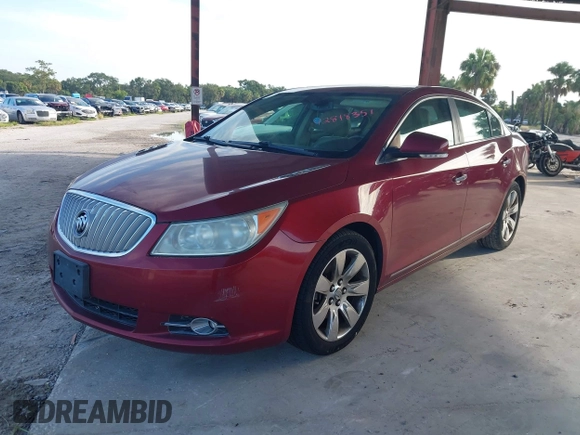 2011 Buick LaCrosse CXL with VIN 1G4GC5ED2BF326649, listed as a IAAI auction lot 42818351 with 156,492 mi miles and . Bid and sale history available at DreamBid. Image 2.