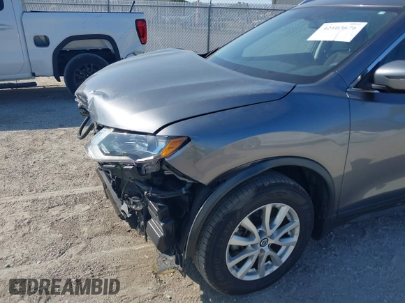 2018 Nissan Rogue SV with VIN KNMAT2MV0JP615928, listed as a IAAI auction lot 42103676 with 38,999 mi miles. Bid and sale history available at carsss.com. Image 19.