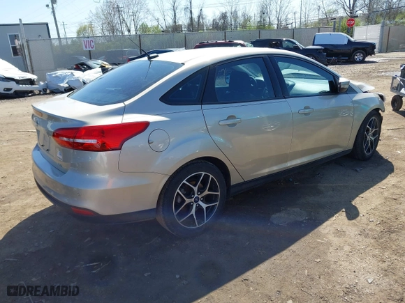 2017 Ford Focus SEL with VIN 1FADP3H26HL298302, listed as a IAAI auction lot 41983527 with 30,668 mi miles. Bid and sale history available at carsss.com. Image 4.