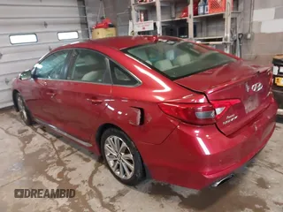 2015 Hyundai Sonata Sport with VIN 5NPE34AFXFH226615, listed as a IAAI auction lot 42311177 with 141,616 mi miles and . Bid and sale history available at DreamBid. Image 3.