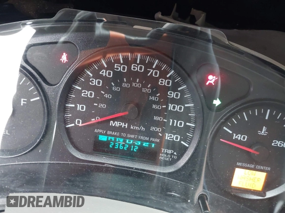2005 Chevrolet Impala with VIN 2G1WF52E759282464, listed as a IAAI auction lot 41939488 with 236,212 mi miles and . Bid and sale history available at DreamBid. Image 7.