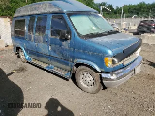 1994 Ford Econoline Cargo with VIN 1FDEE14NXRHA10337, listed as a Copart auction lot 55413265 with Not Provided miles and Salvage Title. Bid and sale history available at carsss.com. Image 4.