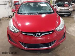 2016 Hyundai Elantra SE with VIN KMHDH4AE9GU573652, listed as a IAAI auction lot 41652780 with 124,897 mi miles. Bid and sale history available at carsss.com. Image 12.