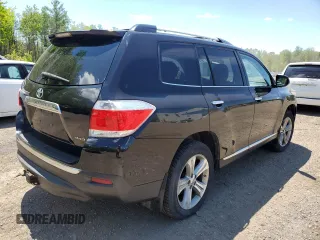 2012 Toyota Highlander Limited with VIN 5TDDK3EH6CS108586, listed as a Copart auction lot 58591815 with 290,496 mi miles and Clean title. Bid and sale history available at DreamBid. Image 3.