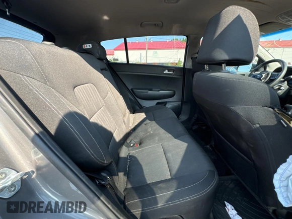 2018 Kia Sportage LX with VIN KNDPM3AC1J7480247, listed as a Copart auction lot 65893204 with 152,845 mi miles and Salvage Title. Bid and sale history available at carsss.com. Image 6.