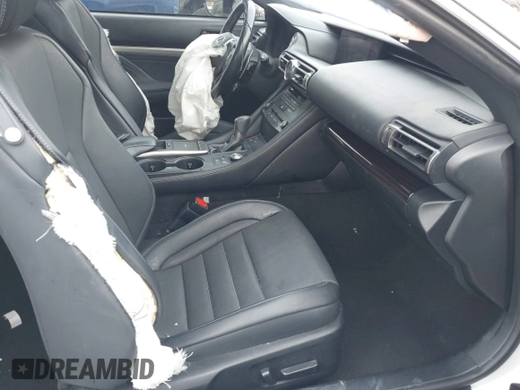 2021 Lexus RC 300 z VIN JTHD85EC7M5006203, wystawiony jako IAAI lot #41833919 z przebiegiem 76 767 mil mil oraz . Historia ofert i sprzedaży dostępna na DreamBid. Obrazek 5.