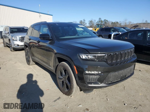 2024 Jeep Grand Cherokee Limited with VIN 1C4RJHBG4RC262922, listed as a Copart auction lot 43247105 with 342 mi miles and Clean title. Bid and sale history available at DreamBid. Image 4.