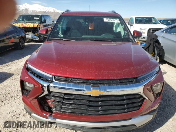 2024 Chevrolet TrailBlazer LT with VIN KL79MPSL3RB195733, listed as a Copart auction lot 48359405 with 5,331 mi miles and Salvage Title. Bid and sale history available at DreamBid. Image 5.