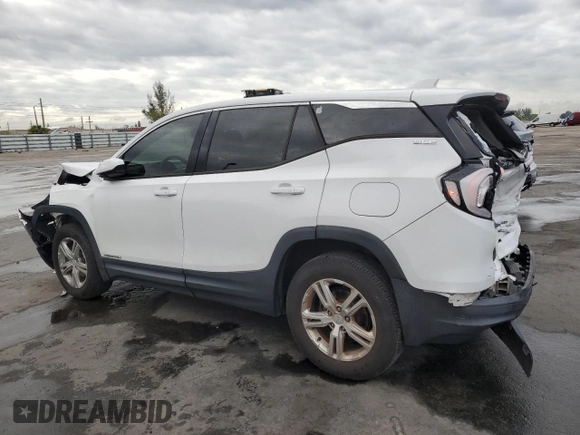 2019 GMC Terrain SLE with VIN 3GKALTEV7KL109003, listed as a Copart auction lot 56851765 with 76,741 mi miles and Non repairable. Bid and sale history available at DreamBid. Image 2.