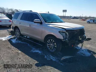 2018 Ford Expedition Limited with VIN 1FMJU1KT6JEA06679, listed as a IAAI auction lot 41675664 with 154,902 mi miles. Bid and sale history available at carsss.com. Image 1.