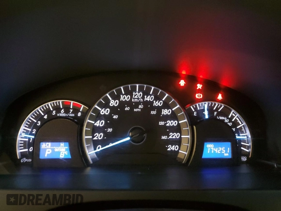 2013 Toyota Camry L with VIN 4T1BF1FK0DU232274, listed as a Copart auction lot 79095734 with 174,251 mi miles and Salvage Title. Bid and sale history available at carsss.com. Image 9.