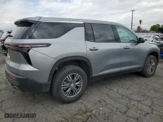 2024 Chevrolet Traverse FWD LS with VIN 1GNEREKS7RJ217874, listed as a Copart auction lot 44250835 with 8,731 mi miles and Salvage Title. Bid and sale history available at carsss.com. Image 3.