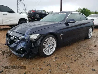 2014 BMW 4 Series 428i z VIN WBA3V5C57EP748033, wystawiony jako Copart lot #56754875 z przebiegiem 22 671 mil mil oraz Szkoda całkowita • Salvage title. Historia ofert i sprzedaży dostępna na DreamBid. Obrazek 1.