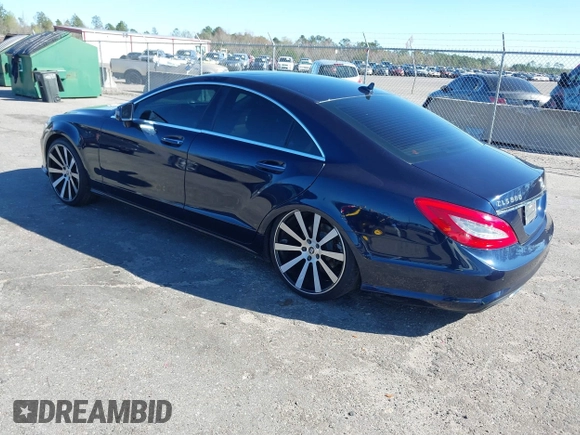 2013 Mercedes-Benz CLS-Class CLS 550 with VIN WDDLJ9BB7DA074616, listed as a IAAI auction lot 41750371 with 112,898 mi miles. Bid and sale history available at carsss.com. Image 3.
