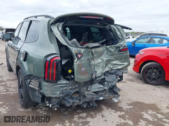2023 Kia Telluride SX Prestige X-Pro with VIN 5XYP5DGC4PG358441, listed as a IAAI auction lot 41909816 with 19,973 mi miles and . Bid and sale history available at DreamBid. Image 6.