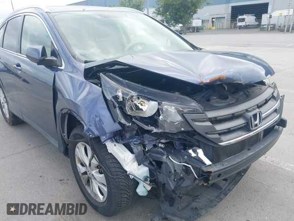 2012 Honda CR-V EX-L with VIN JHLRM3H74CC005819, listed as a IAAI auction lot 41899830 with 150,874 mi miles and . Bid and sale history available at carsss.com. Image 6.